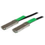 MSA Compliant QSFP+ DAC Twinax Cable - 2 m (6.6 ft) - RJ45 Copper