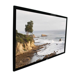 Elite Screens 100 FIXED FRAME 16:9 PROJECTOR SCREEN, ACOUSTICALLY TRANSPARENT - ezFrame