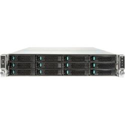 Intel R2312WTTYS - Server System. INCL: 1xIntel SVR BRD S2600WTT IN A 2U Chassis, 1x Airduct, 1xCTRL Panel on Rack HANDLE, 12x3.5 inch H-S DRV CARRIER