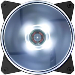 CoolerMaster MasterFan MF120L 120mm White LED Fan 1200rpm