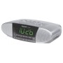 2 SPEAKERS STEREO SYSTEMSTYLISH & COMPACTBIG DOZE BUTTON & DISPLAY2 ALARM WITH TENDER WAKE UPRADIO/BUZZER ALARMBATTERY BACK UP