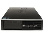 Refurbished HP Elite 8200 SFF Intel i7-2600(2nd)/4GB/128GB-SSD+250GB HDD/IntelHD530/DVD-Write/win7Pro COA 32/64Bit/1 Year RTB (MMT)