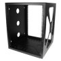 StarTech 12U 19 inch Wall Mount Side Mount Open Frame Rack Cabinet