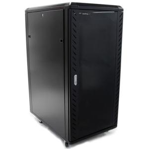 StarTech 25U 36in Knock-Down Server Rack Cabinet with Casters