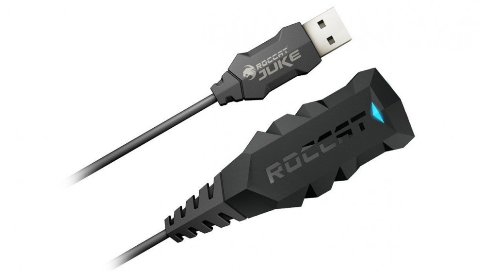 Roccat Juke Virtual 7.1 USB Stereo Soundcard and Headset Adapter