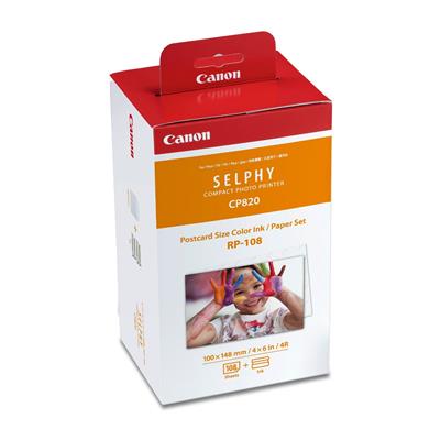 Canon RP108 Ink & Paper Pk - 108 sheets