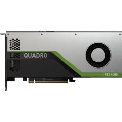 Leadtek nVidia Quadro RTX4000 PCIe Workstation Card 8GB GDDR6 3xDP1.4 5K 4x4096x2160@120Hz 1xVirtualLink 256-Bit 416GB/s 2304 Cuda 288 Tensor 36 RT