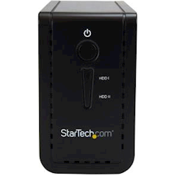 StarTech 2-Bay 3.5 inch HDD Enclosure - RAID USB 3.1