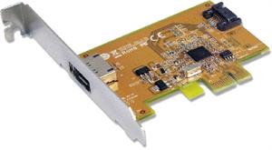 Sunix SATA1616 PCI Express SATA 3.0 Card 6Gbit/s - 1 Internal and 1 External Port