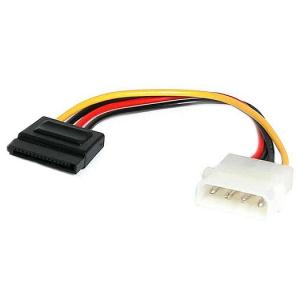 StarTech 6 inch 4-Pin Molex to SATA Power Cable Adapter