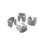 4-pack Systema Silver Cable Clips