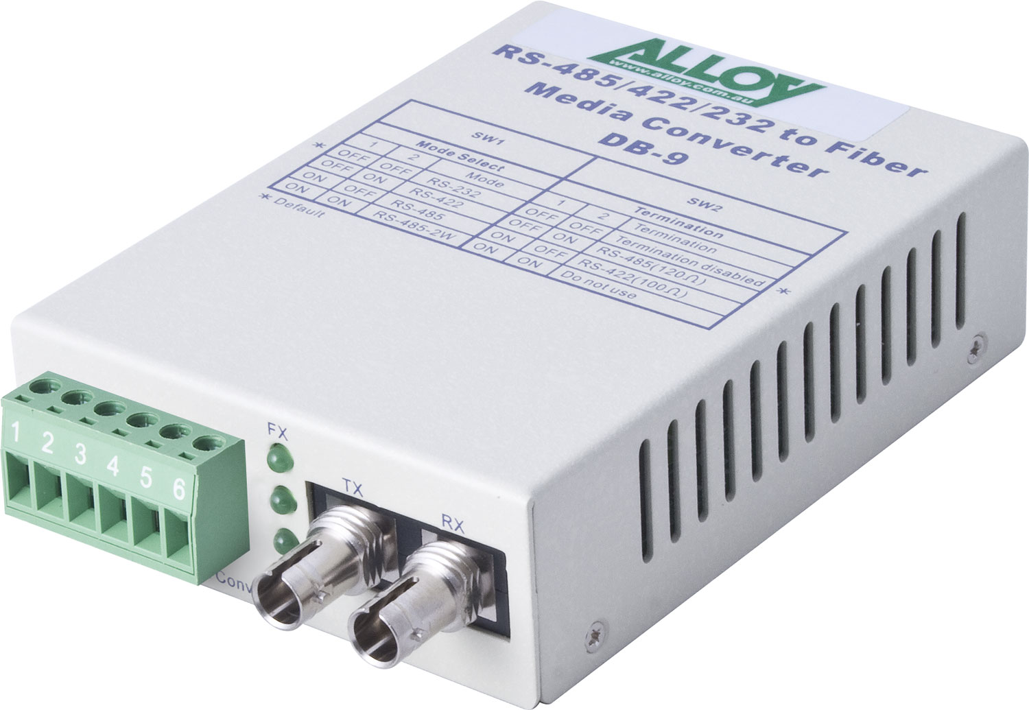 Serial to Fibre Standalone/Rack Converter