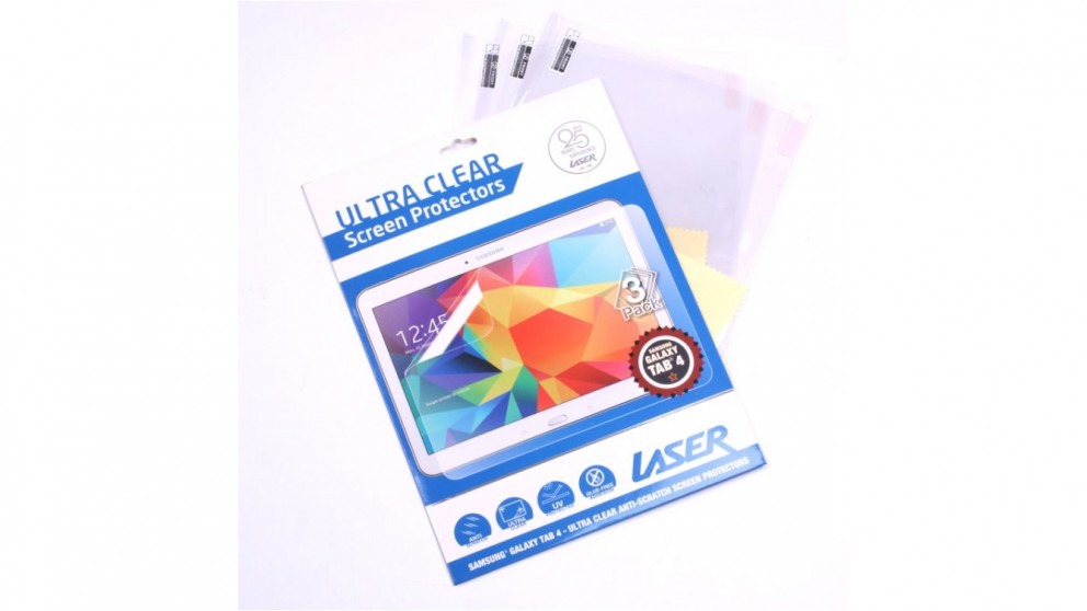 Samsung Tab 4 10.1 Screen Protective Films  3 pack