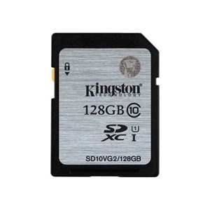 Kingston 128GB SDHC Class 10 UHS-I 80MB/S Read Flash Card Far East Retail
