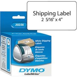 DYMO (SD30256/S0719190) Large Shipping, Paper/White, 59mm x 102mm, 1 Roll/Box, 300 Labels/Roll