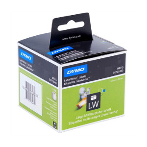 DYMO (SD99015/S0722440) Large Multi-purposem, Paper/White 54mm x 70mm, 1 Roll/Box, 320 Labels/Roll