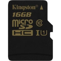 16GB microSDHC CL 10 Uhs I