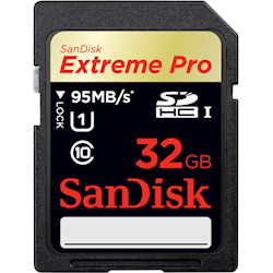 SanDisk ExtremePro, CF, 32GB, 160MB/150MB/s, UDM