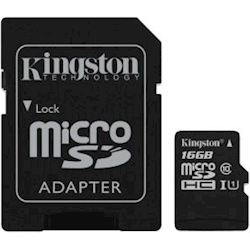 Kingston 16GB microSDHC Canvas Select