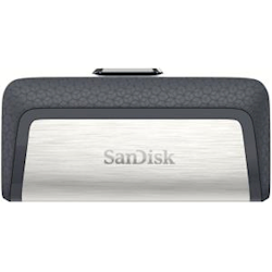 SanDisk Ultra Dual Drive USB Type C, SDDDC2 64GB, USB Type C, Blk, USB3.1/Type C reversible, Retractable, Type-C enabled Android, 5Y