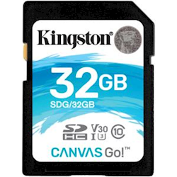 Kingston 32GB SDHC Canvas GO 90R/45W