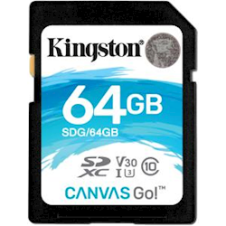 64GB SDXC CANVAS GO 90R/45W