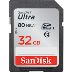 SanDisk SD Ultra 32GB Class 10