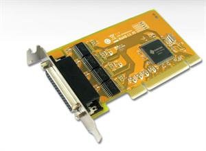 Sunix SER5056AL PCI 4-Port Serial RS-232 Card - 4-port RS-232 Universal PCI Low Profile Serial Board - Compatible with 64/32-bit PCI Architecture (LS)