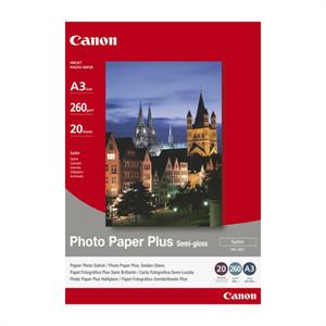 Canon Semi Gloss Photopaper  A3 20 Sheets 260gsm