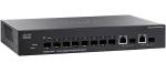 Cisco SG 300 8 SFP Port Gigabit Managed Switch 2 combo Gb SFP Slots