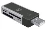 Shintaro USB2.0 Mini Multi Card Reader