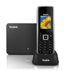 Yealink W52P HD Business IP-DECT Phone. Includes Base Station, 1x Handset, Charger, Belt Clip