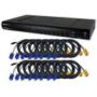 ServerLink 16 Port IP KVM, VGA/USB/PS2 & 16 x 1.8m Cables