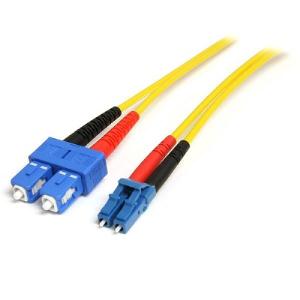 4m SM Duplex Fiber Patch Cable LC to SC