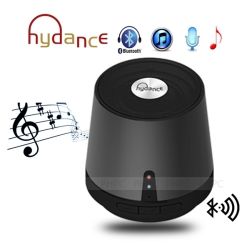 Hydance Maxi Sound MP3 Player with Mini Bluetooth Speaker and Power Bank - Black