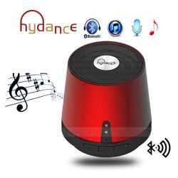 Hydance Maxi Sound MP3 Player with Mini Bluetooth Speaker and Power Bank - Red