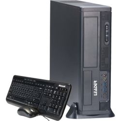 Leader Corporate S18 i3-8100 Desktop Slim PC Win10 Pro, 4GB/500GB Hard Drive, 3yr Onsite Wty