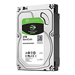 Seagate BarraCuda 3TB Hard Disk Drive HDD - 3.5 inch, SATA, 5400rpm, 2yr Wty