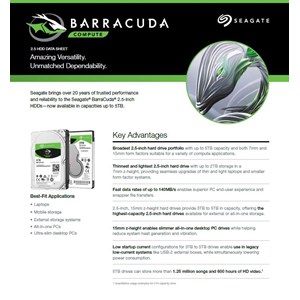 SEAGATE BARRACUDA INTERNAL 2.5