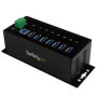 7 Port Industrial USB 3.0 Hub - Metal