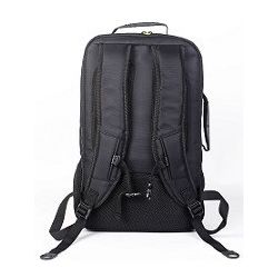 Access Backpack for up to 18 NB, Black with Yellow linings, Nylon 210D, Water resistant