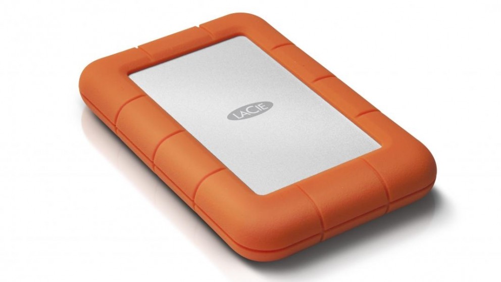 2TB Rugged Thunderbolt  USB3.0 Portable Drive