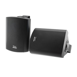 Wintal STUDIO5B, Black Pair, 2-Way 80W MAX Indoor / Outdoor Passive Speakers
