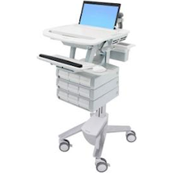 Styleview Laptop Cart 9 Drawer