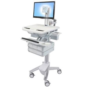 Styleview Cart with LCD Pivot 4 Drawers