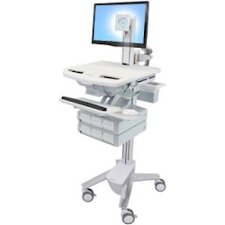 Styleview Cart with LCD Pivot 6 Drawers