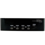 4 Port DVI VGA Dual Monitor KVM Switch