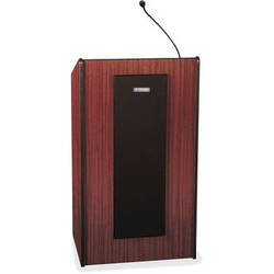 WL Presidential Plus Lectern Mahogany UHF 50W Amp 2 Speakers Microphone