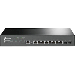 TP-LINK (T2500G-10MPS)8 PORT GIGABIT L2 MANAGED SWITCH GbE(8), POE(8),SFP(2), MICRO USB(1)