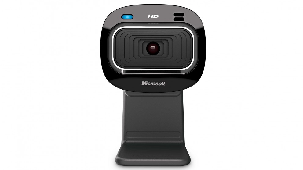 MICROSOFT LIFECAM HD-3000 USB  WEBCAM, 720P HD VIDEO, 16:9 WIDE - RETAIL BOX (BLACK)